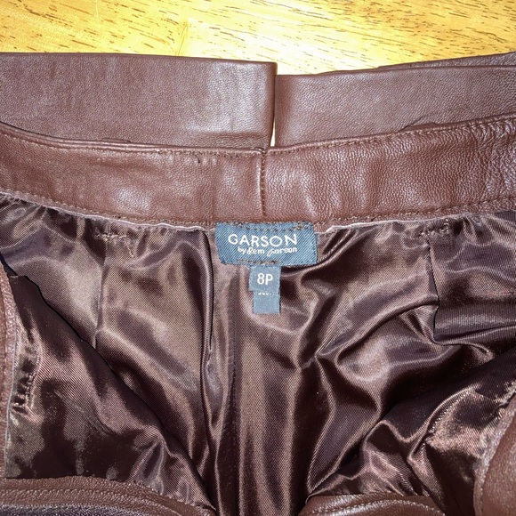 Rem Garson Pants - Rem Garson Leather Pants